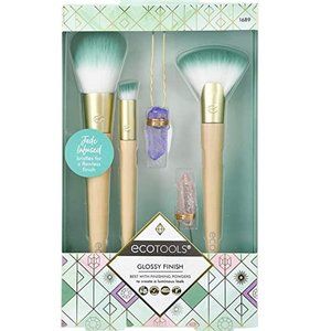 MakeUp Brush Set - Jade Infused - Ecotools - NWT